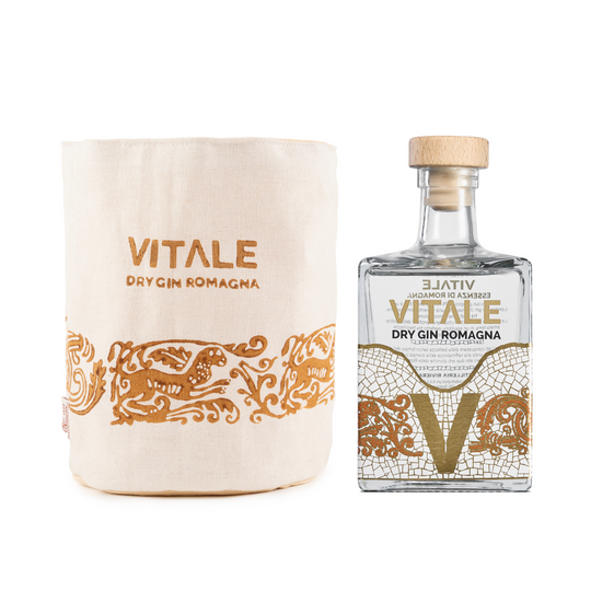 Gin Vitale con Astuccio Stampato a Mano Pascucci - Versione Ruggine