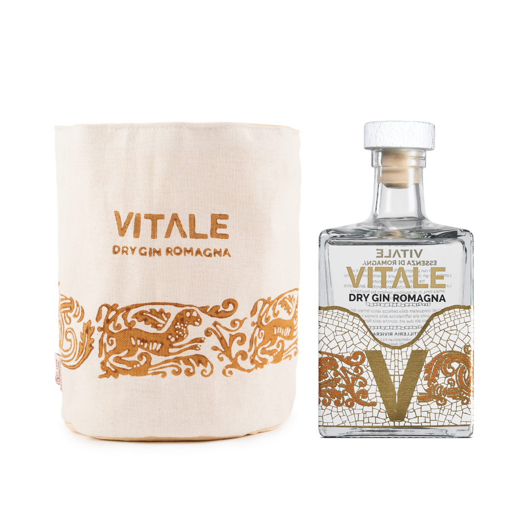 Gin Vitale con Astuccio Stampato a Mano Pascucci - Versione Ruggine